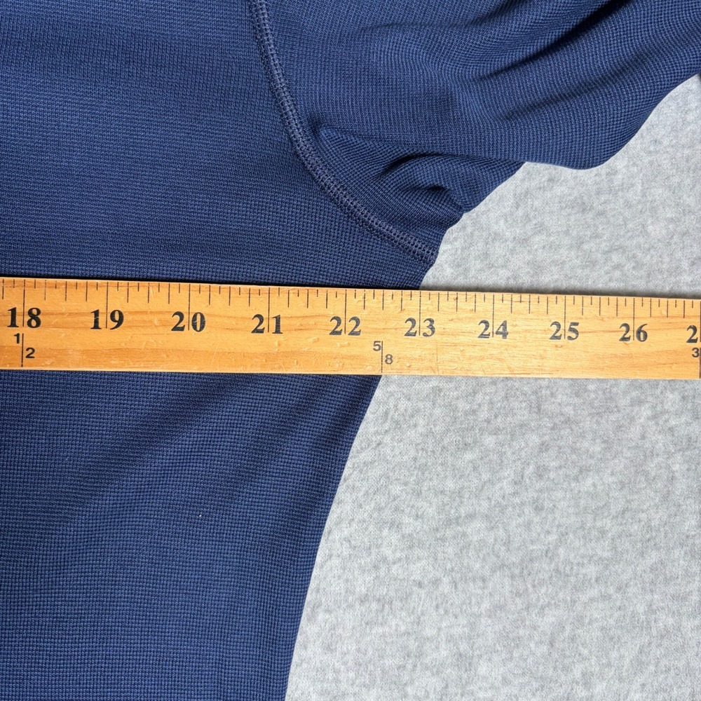 Patagonia Capilene Shirt Mens Large Blue Vintage 90s 1998 USA Made Long Sleeve - Picture 6 of 8